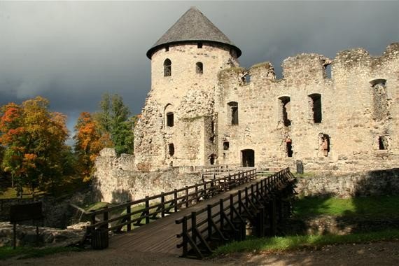 Цесисский замок Средневековья