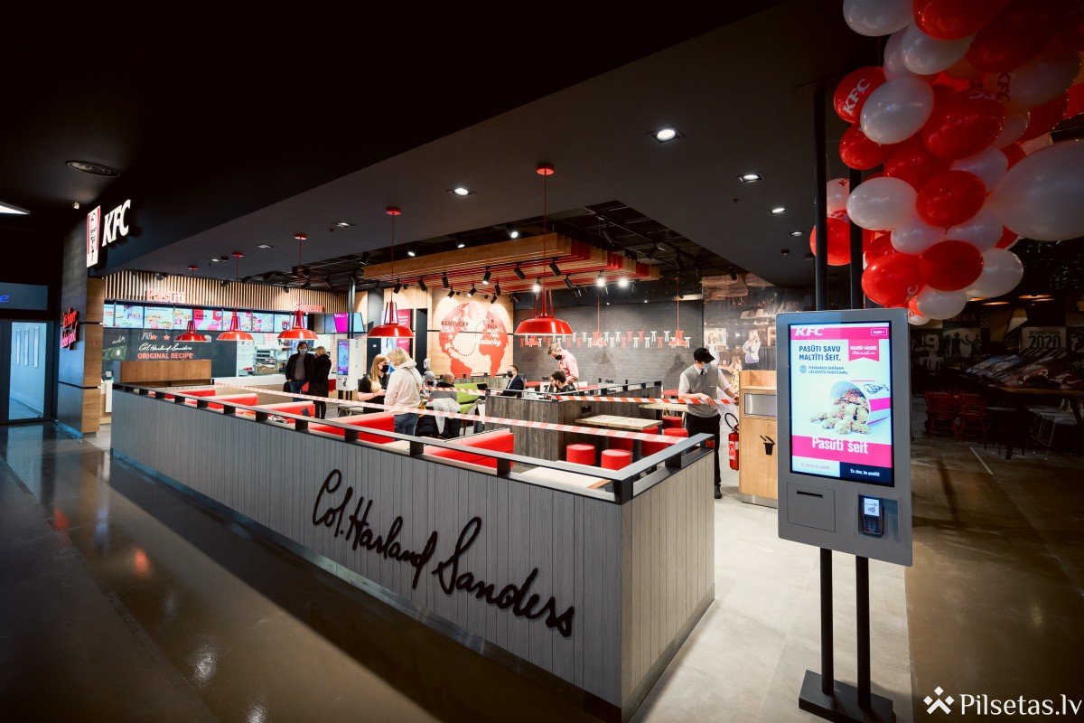 Turpinot paplašināšanos, KFC atklāj jaunu starptautiskā ēdināšanas tīkla restorānu t/c Riga Plaza