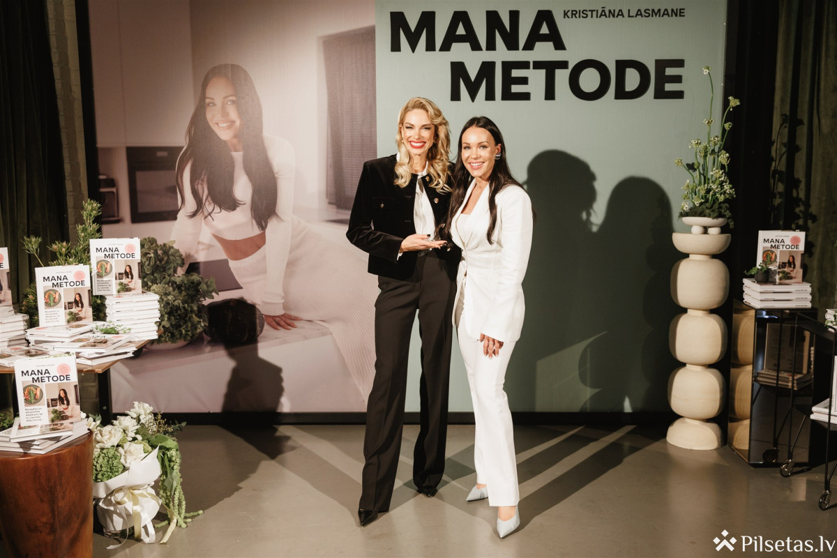 Sievišķīgā gaisotnē prezentēta Kristiānas Lasmanes veselīgo recepšu grāmata “Mana Metode”