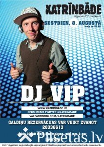 DJ VIP mūzikas klubā "Katrīnbāde"