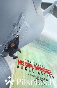 Filma "Neiespējamā misija: Slepenā nācija" kinoteātrī "Vidzeme"