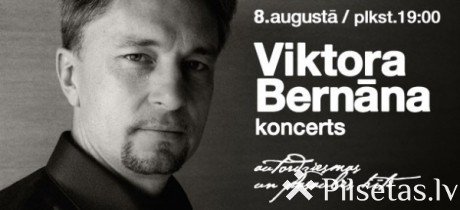 Viktora Bernāna koncerts Līvānu novada Kultūras centrā