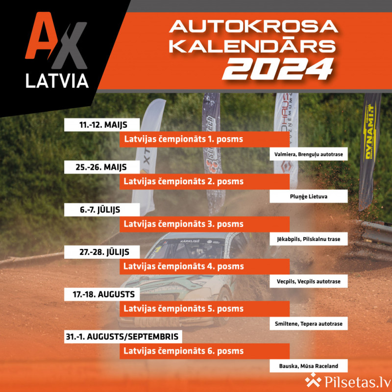 Чемпионат Латвии по автокроссу 2024