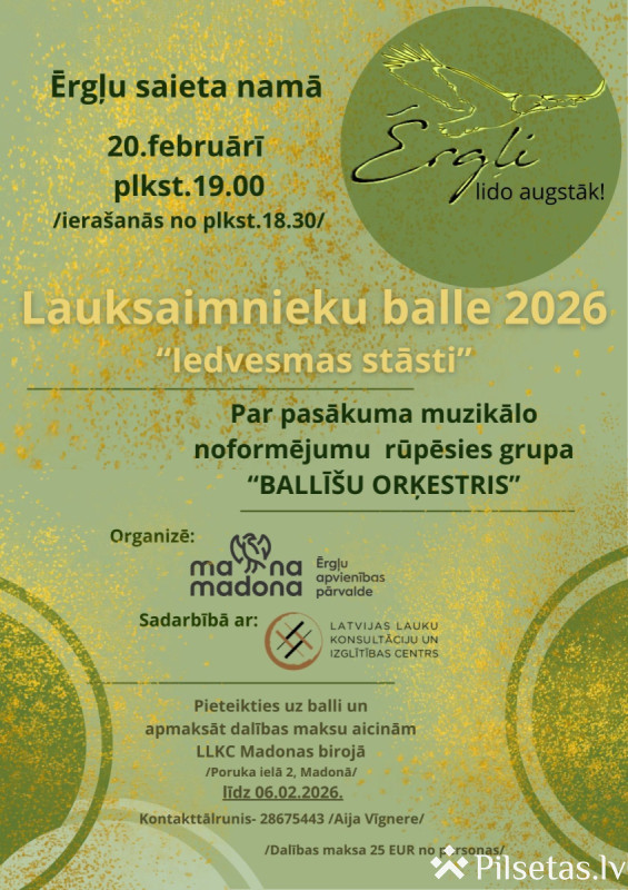 Lauksaimnieku balle 2026