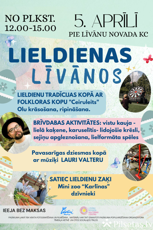 Lieldienas Līvānos 2026