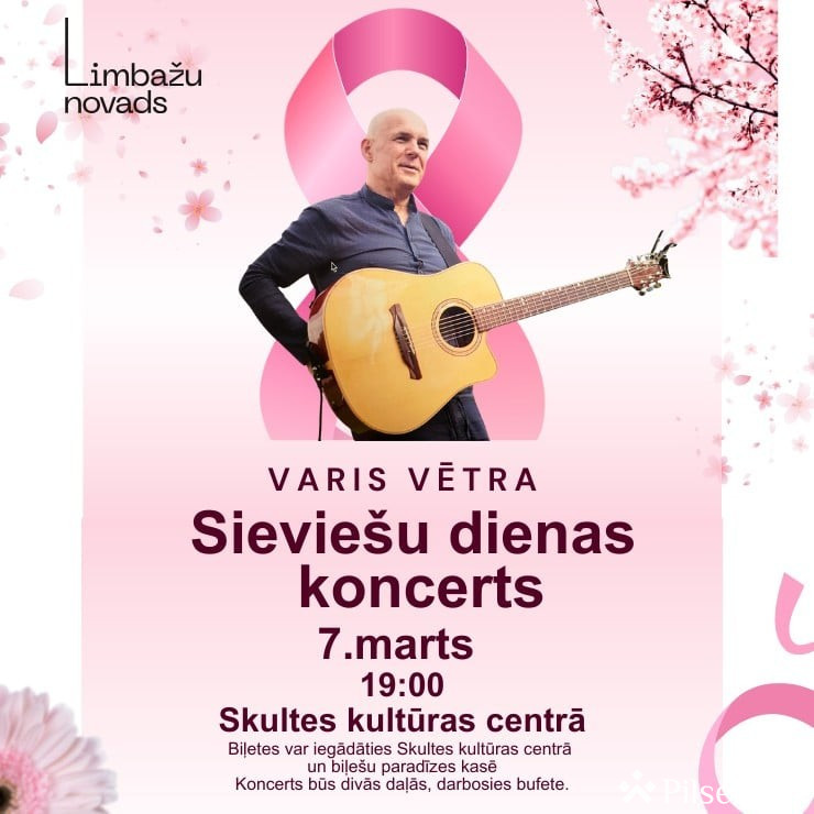 Sievie&scaron;u dienas koncerts ar Vari Vētru