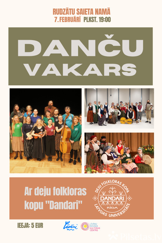 Danču vakars Rudzātos 2026