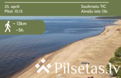 Pārgājienā &ldquo;Trīs upes Saulkrastos&rdquo;