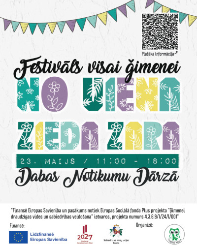 "No viena zieda zara"