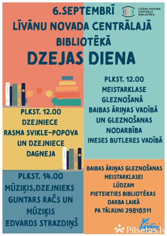 Dzejas dienu pasākums 2025