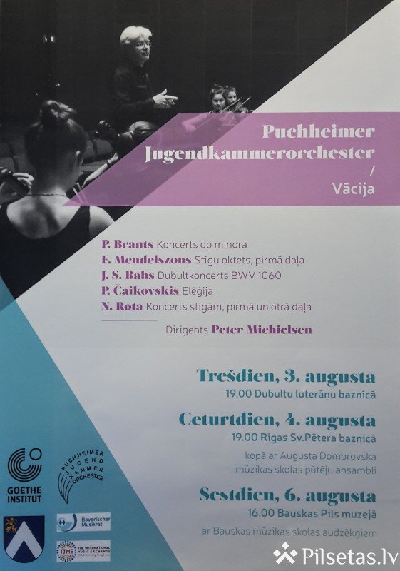 Jauniešu kamerorķestra „The Puchheimer Jugendkammerorchster” koncerts