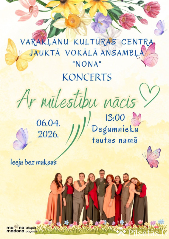 &ldquo;Ar mīlestību nācis&rdquo;