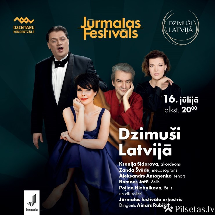 Jūrmala Festival. Born in Latvia