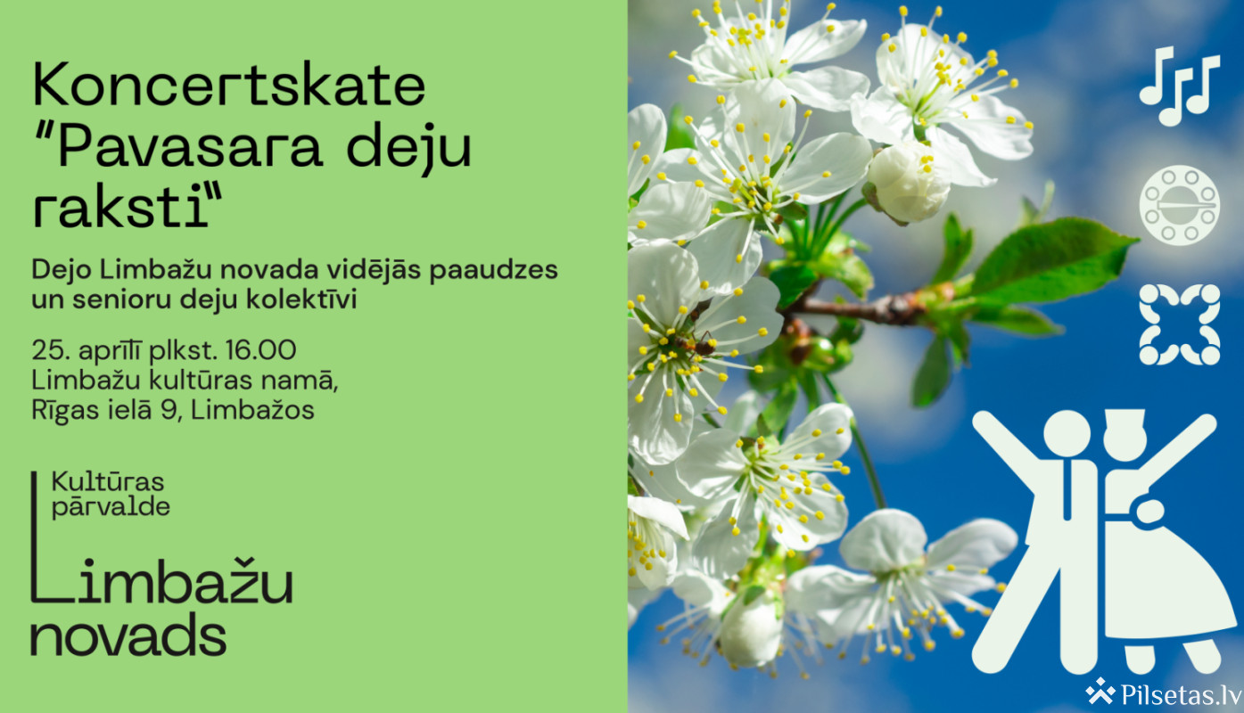 Vidējās paaudzes un senioru deju kolektīvu koncertskate