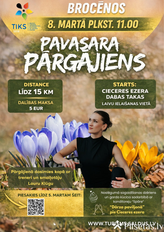 Pavasara pārgājiens Brocēnos 2026