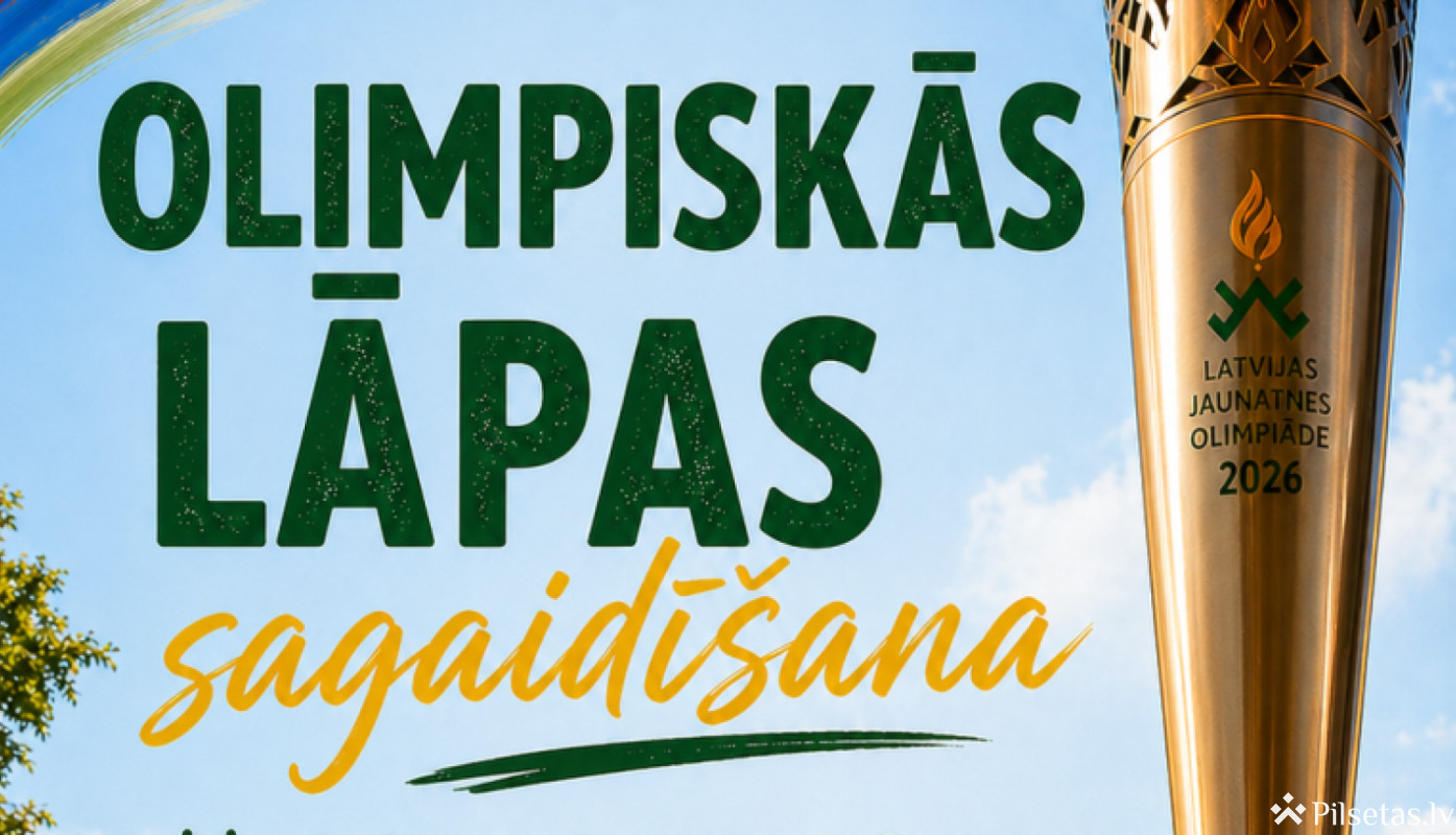 Olimpiskās lāpas sagaidī&scaron;anas ceremonija