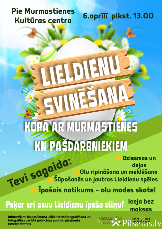 Lieldienu svinē&scaron;ana Murmastienē