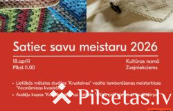 Satiec savu meistaru 2026 Saulkrastos