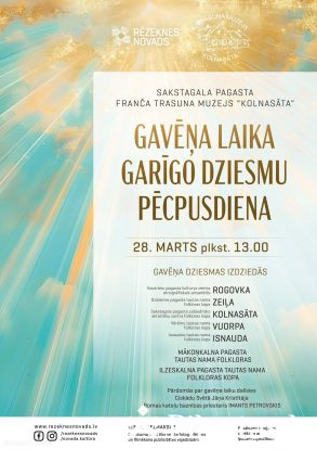 Gavēņa laika garīgo dziesmu pēcpusdiena