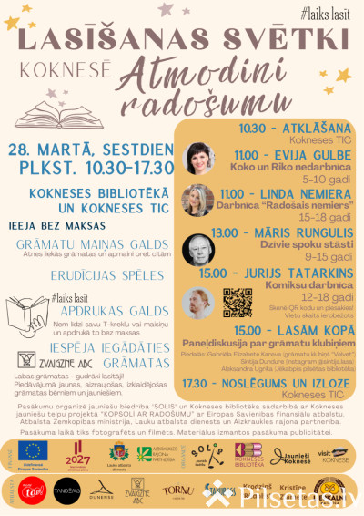  Lasī&scaron;anas svētki Koknesē visas dienas garumā 2026