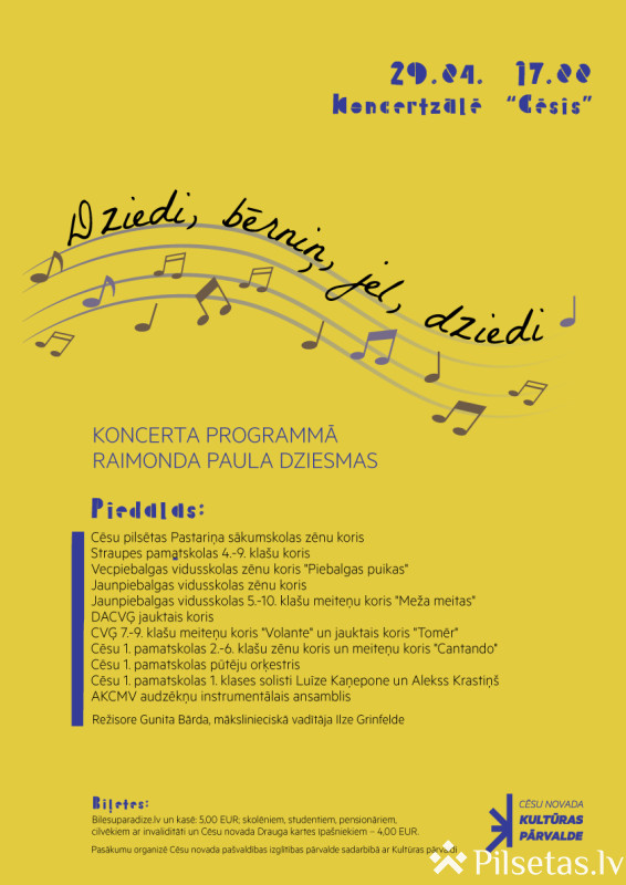 &ldquo;Dziedi, bērniņ, jel dziedi&rdquo;