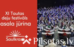 Tautas deju festivāls &ldquo;Sasala jūrīna&rdquo;