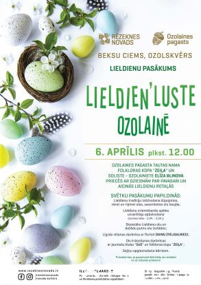 &ldquo;Lieldien&rsquo;luste Ozolainē&rdquo;