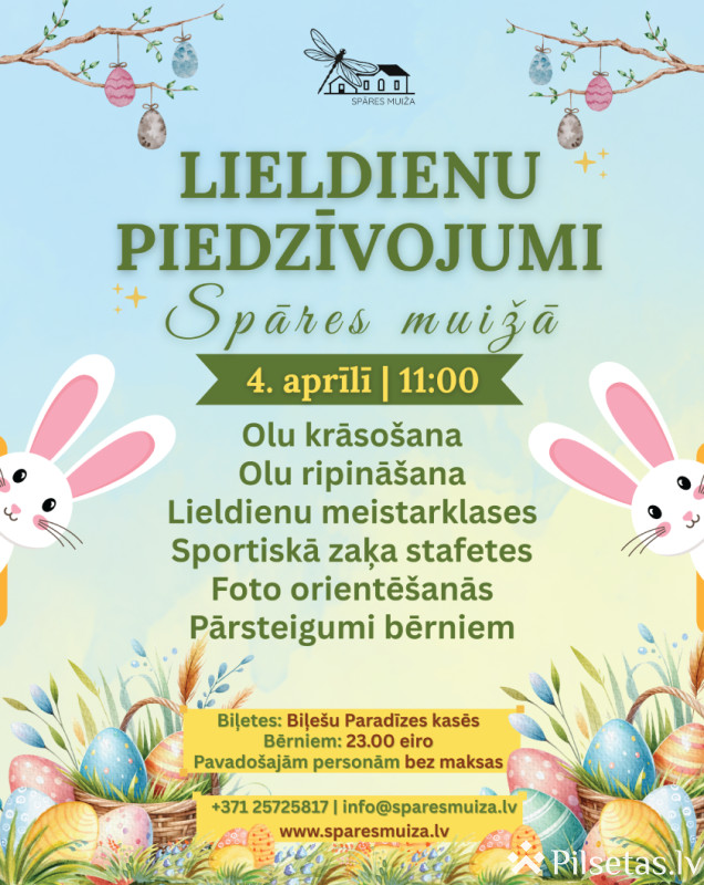 Bērnu Lieldienu piedzīvojums 2026