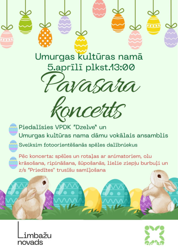 Pavasara koncerts Umurgā 2026