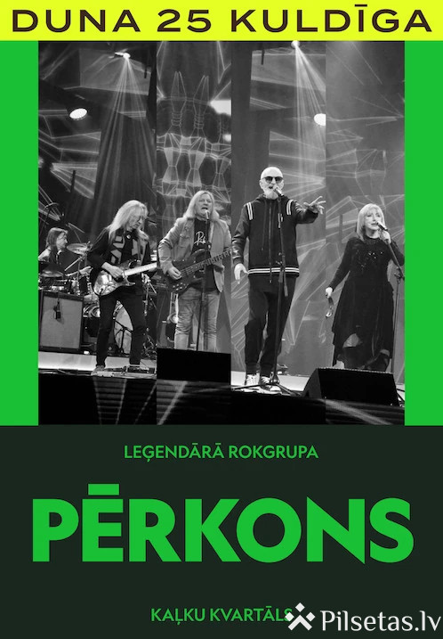  Grupas Pērkons koncerts Kaļķu kvartālā 