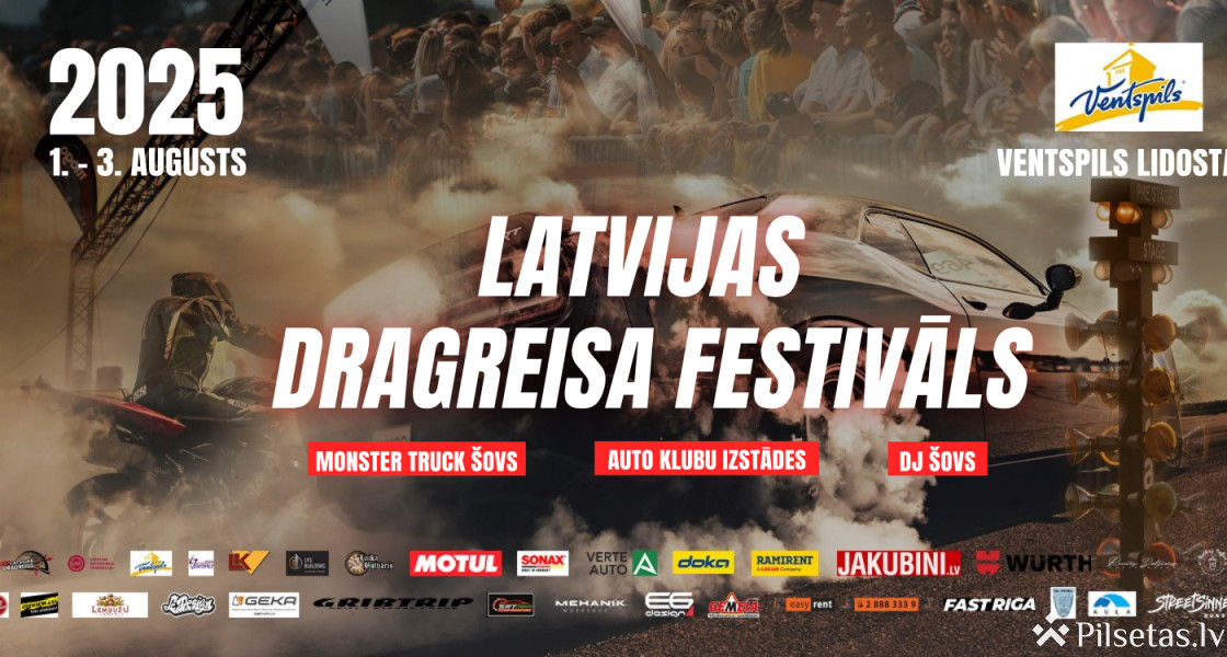  Latvijas Dragreisa Festivāls 2025