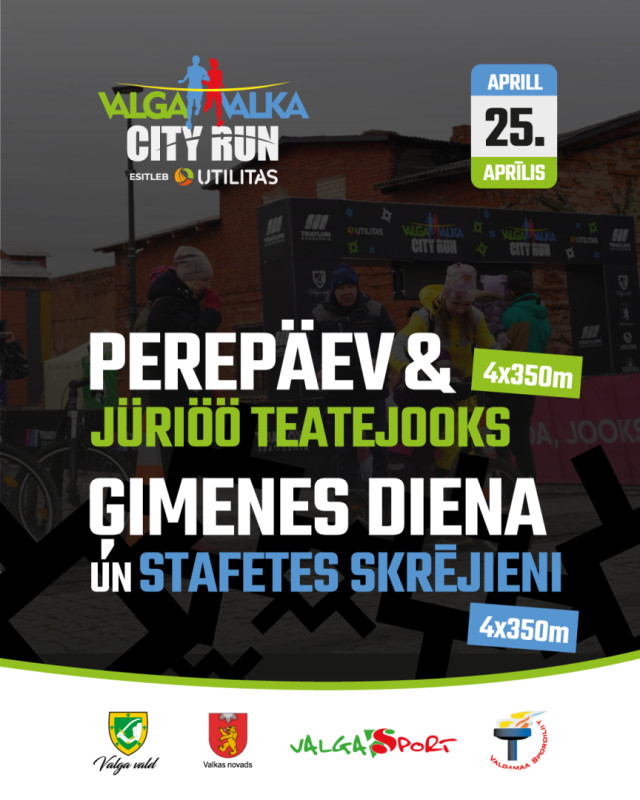 Valka-Valga City Run ģimenes diena