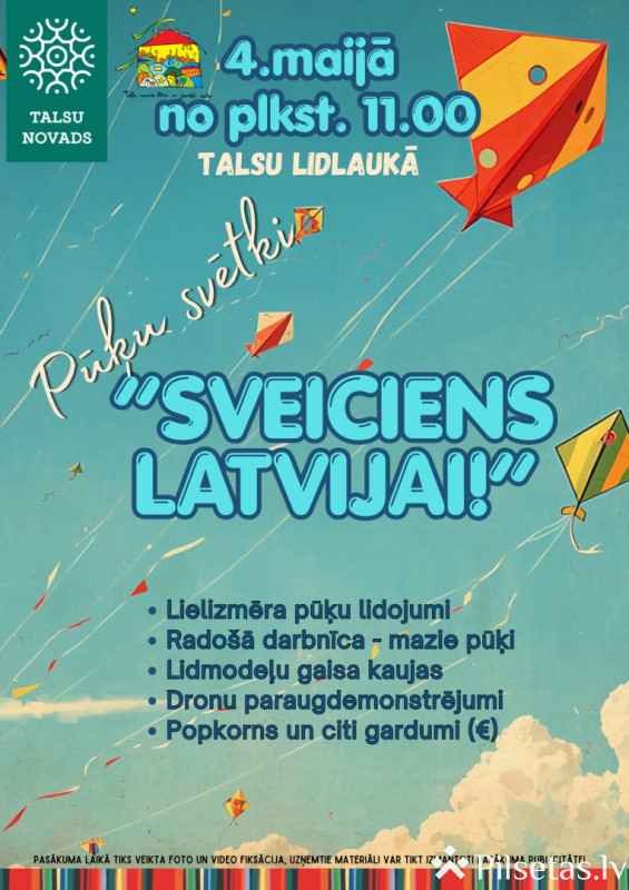 Pūķu svētki &bdquo;Sveiciens Latvijai!&rdquo;