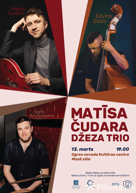 Matīsa Čudara džeza trio Ogrē