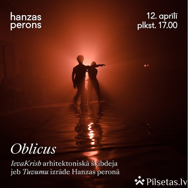 'IevaKrish' veidotā dejas izrāde 'Oblicus'.