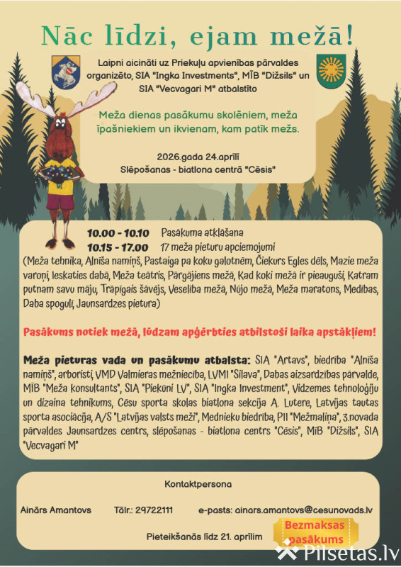&ldquo;Nāc līdzi, ejam mežā!&rdquo;