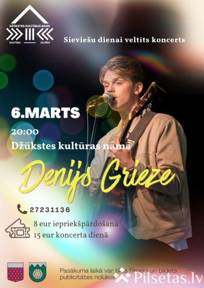 Sievie&scaron;u dienas koncerts Džūkstē