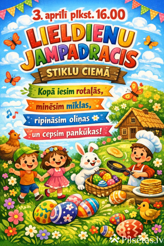 Lieldienu jampadracis Stiklu ciemā
