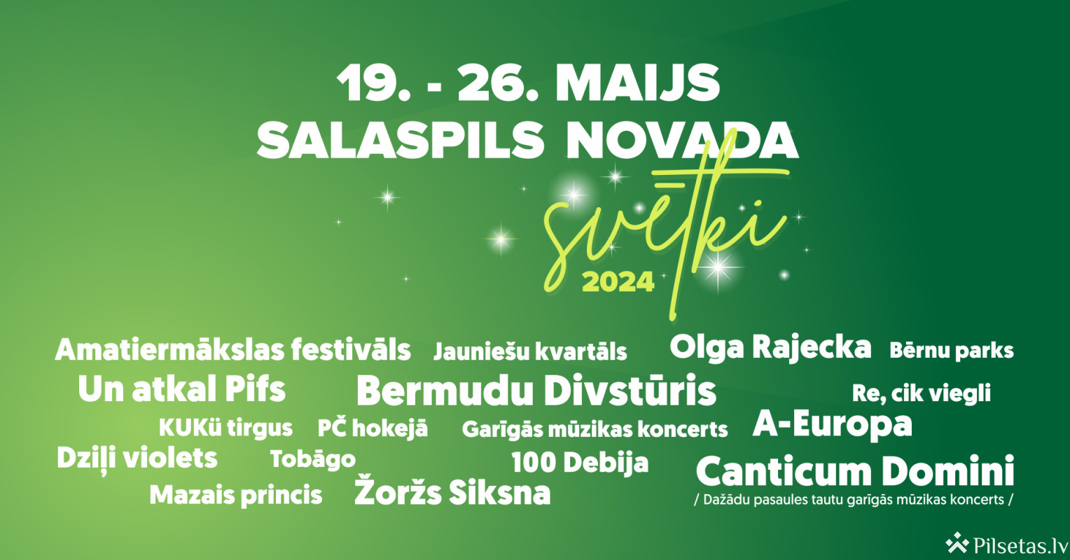 Salaspils District Festival 2024