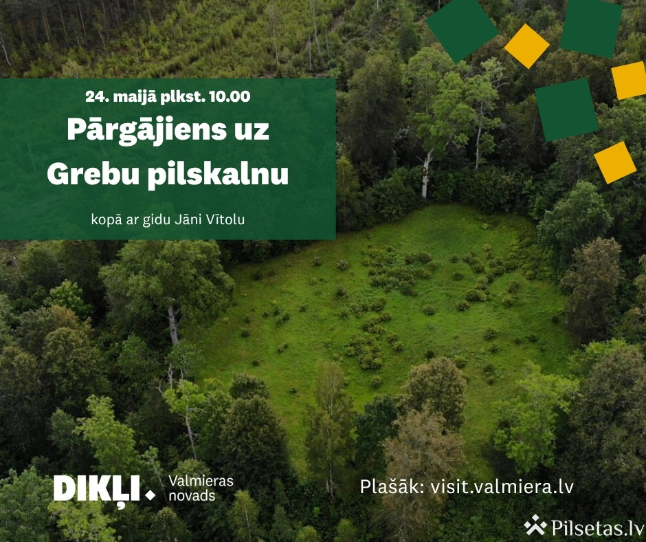  Pārgājiens uz Grebu pilskalnu