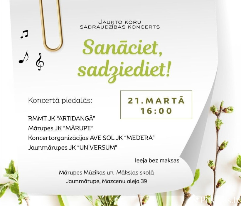 &ldquo;Sanāciet, sadzietiet!&rdquo;