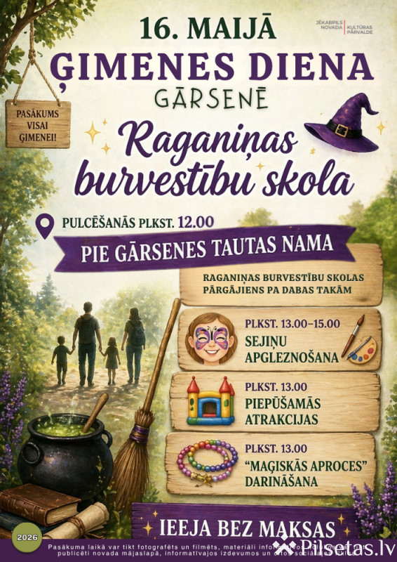 &ldquo;Raganiņas burvestību skola&rdquo; 