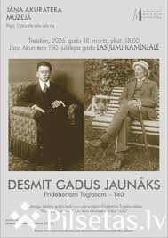 Lasījumi Kamīnzālē &ldquo;Desmit gadus jaunāks&rdquo;