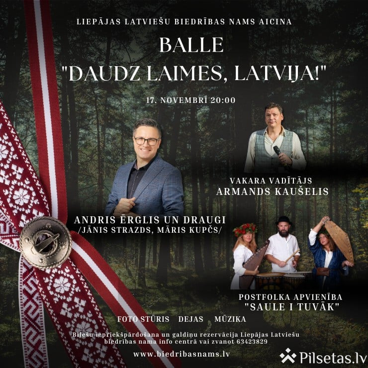 "Daudz laimes, Latvija!"