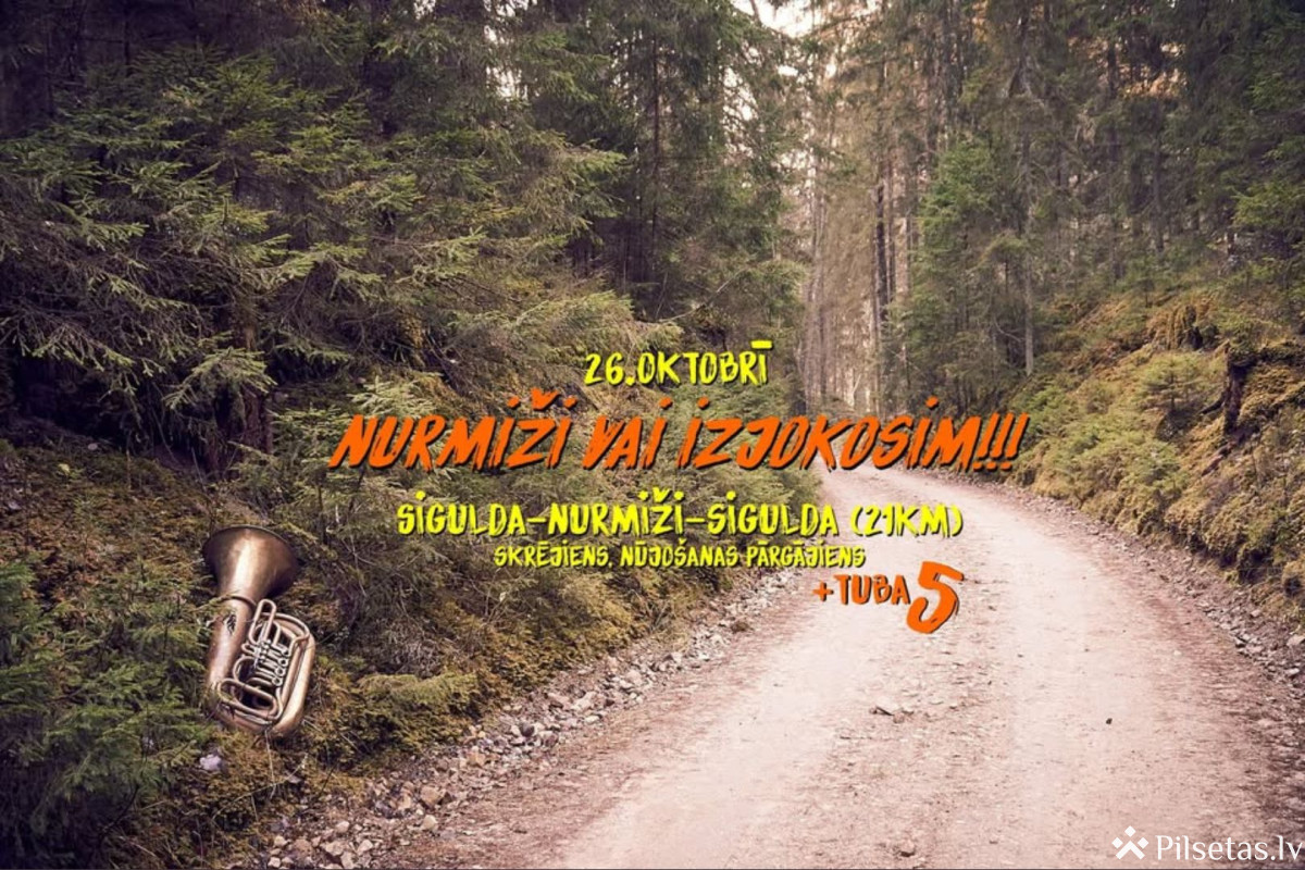 Skrējiens/pārgājiens Nurmiži vai izjokosim