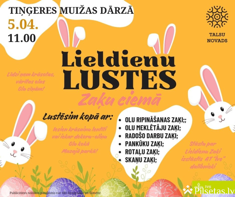 Lieldienu lustes Zaķu ciemā