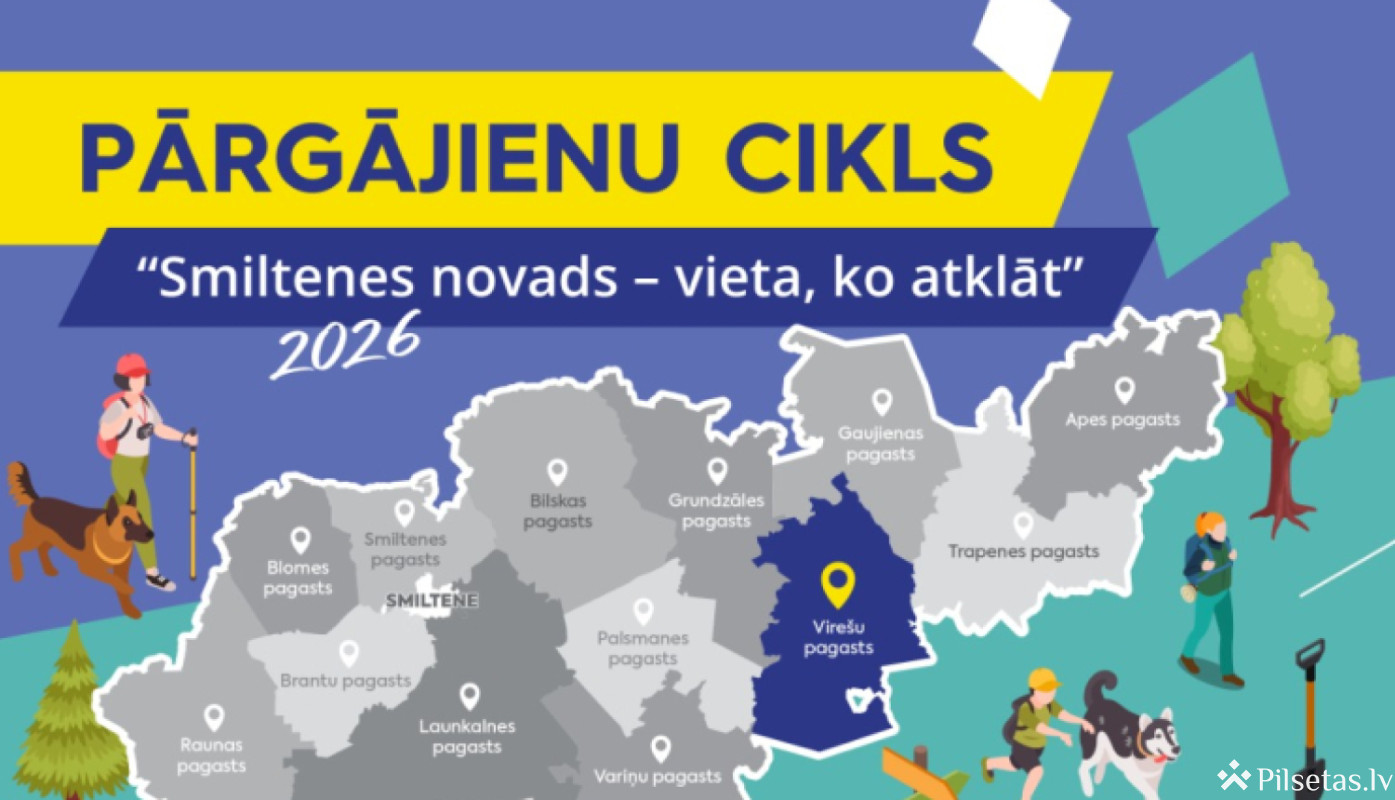 Pārgājiens &ldquo;Vire&scaron;u medus pankūkas&rdquo;