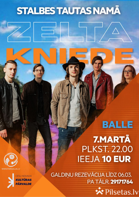 Balle ar grupu &ldquo;Zelta kniede&rdquo;