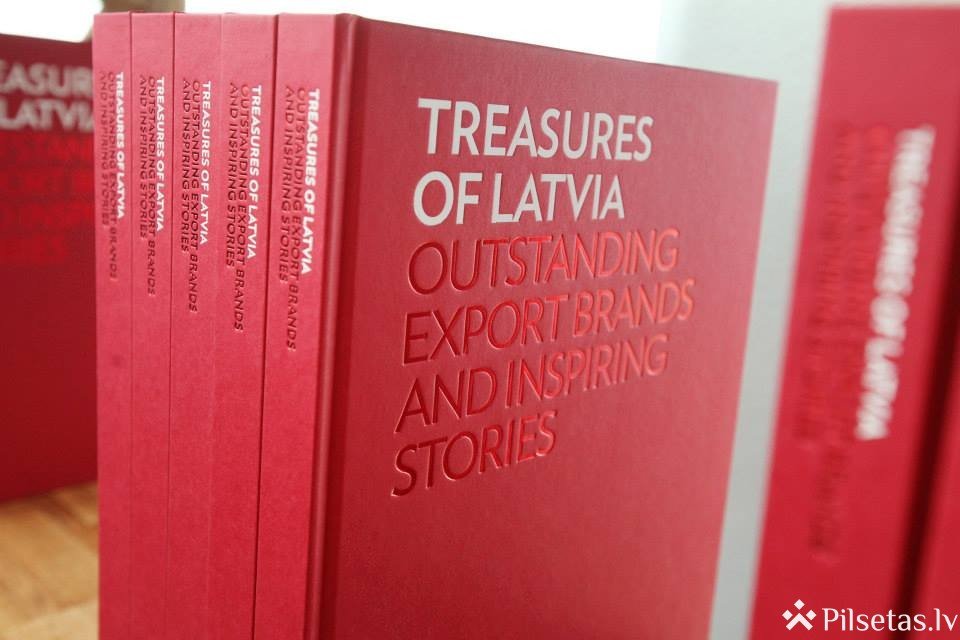 Kustība The Red Jackets laidusi klajā jaunāko “Treasures of Latvia” grāmatu par pašmāju eksporta izcilniekiem