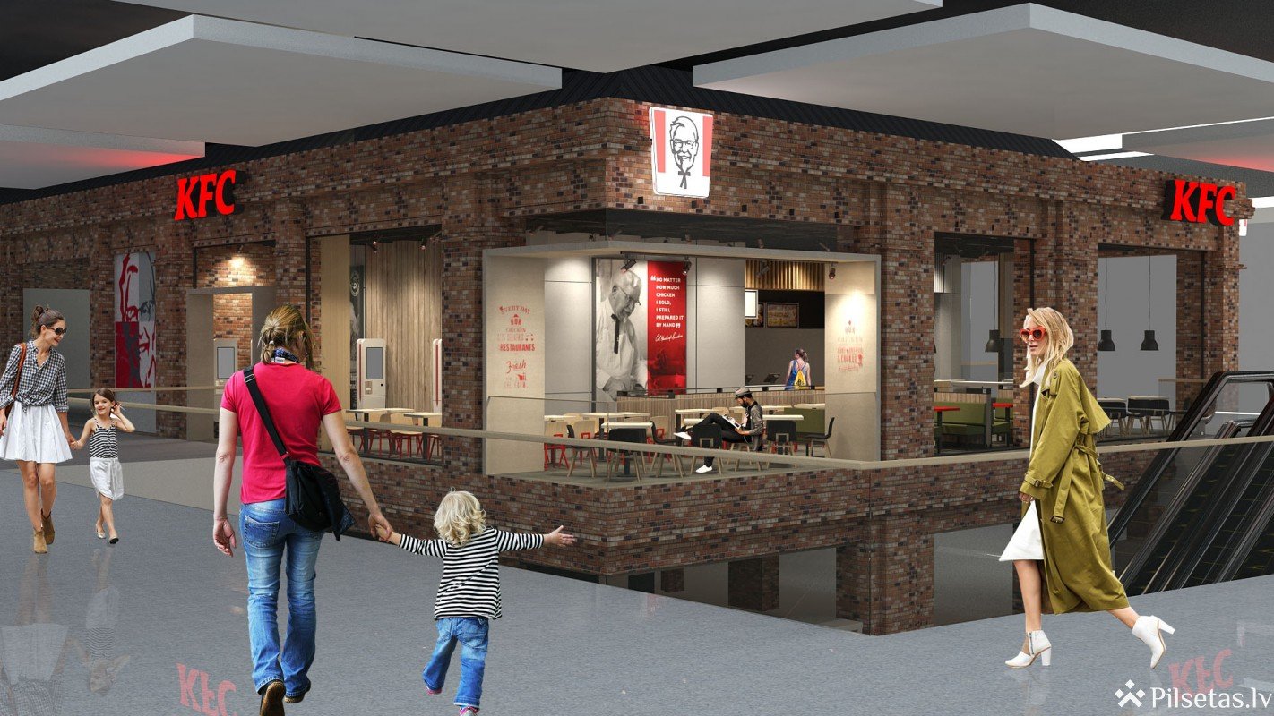 Pārņemot franšīzes vadību, “Apollo Grupa” atvērs jauna koncepta KFC restorānu “Akropolē”